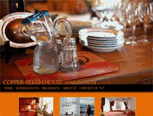 Tablet Screenshot of copperbeechhouse.com
